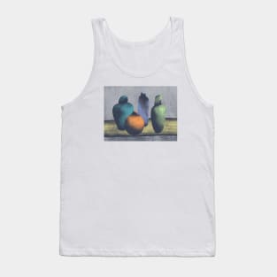 Vases Abstract Still Life Modern Art Tank Top